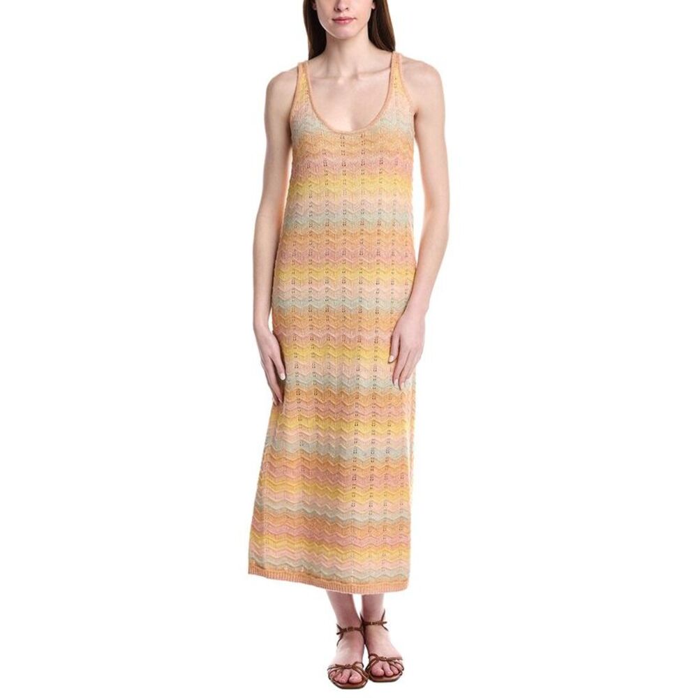 Lisa Todd Womens Summerscape Knit Dress, Brown
